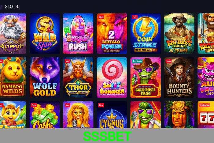 Slots populares Cassino SSSBET bônus e diversão
